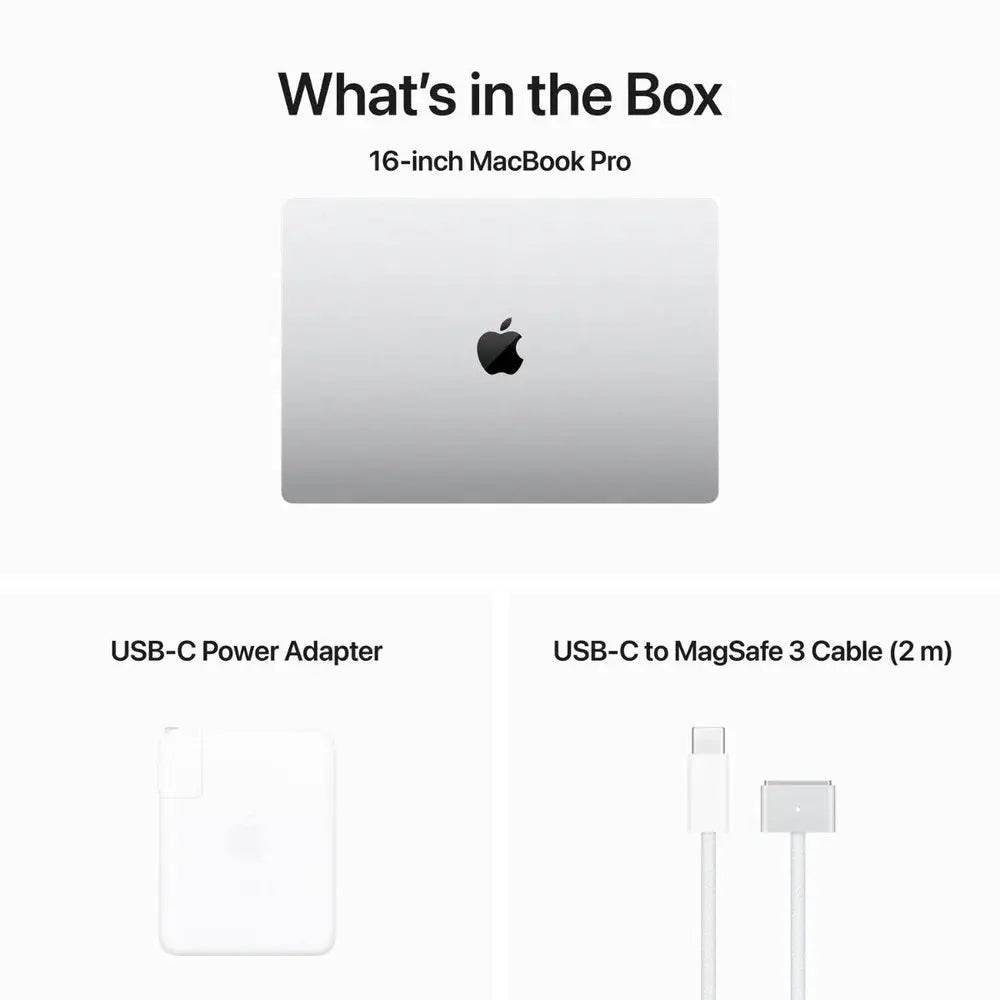 Apple 16" MacBook Pro M3 Pro - 12‑core CPU - 18GB RAM - 512GB SSD - 18‑core GPU  المتحدة للألكترونيات