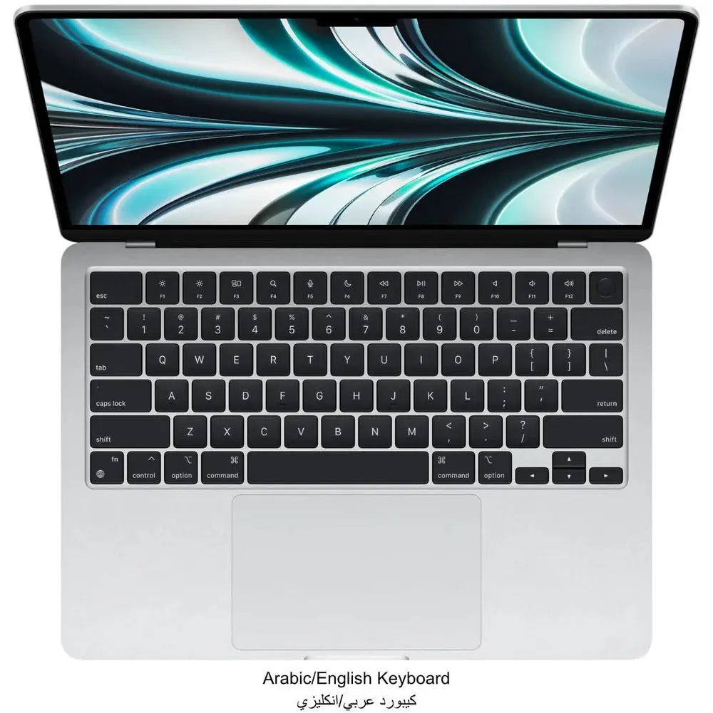 Apple 13" MacBook Air - M2 8-Core - 8GB RAM - 512GB SSD - 8-Core GPU - Arabic المتحدة للألكترونيات