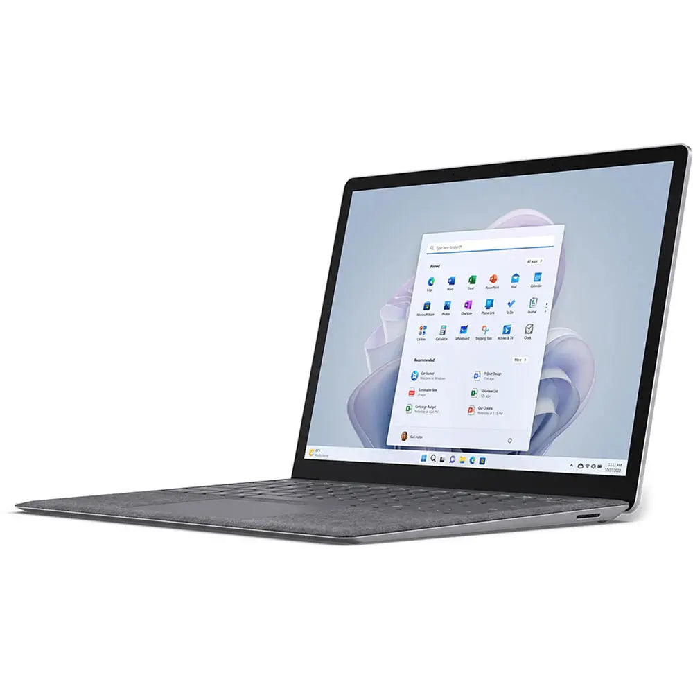 Microsoft 15" Multi-Touch Surface Laptop 5 - Core i7-1255U - 8GB RAM - 256GB SSD - Windows 11 Pro (Platinum) المتحدة للألكترونيات