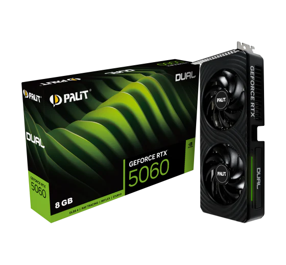 Palit RTX 5060 DUAL 8GB GDDR7