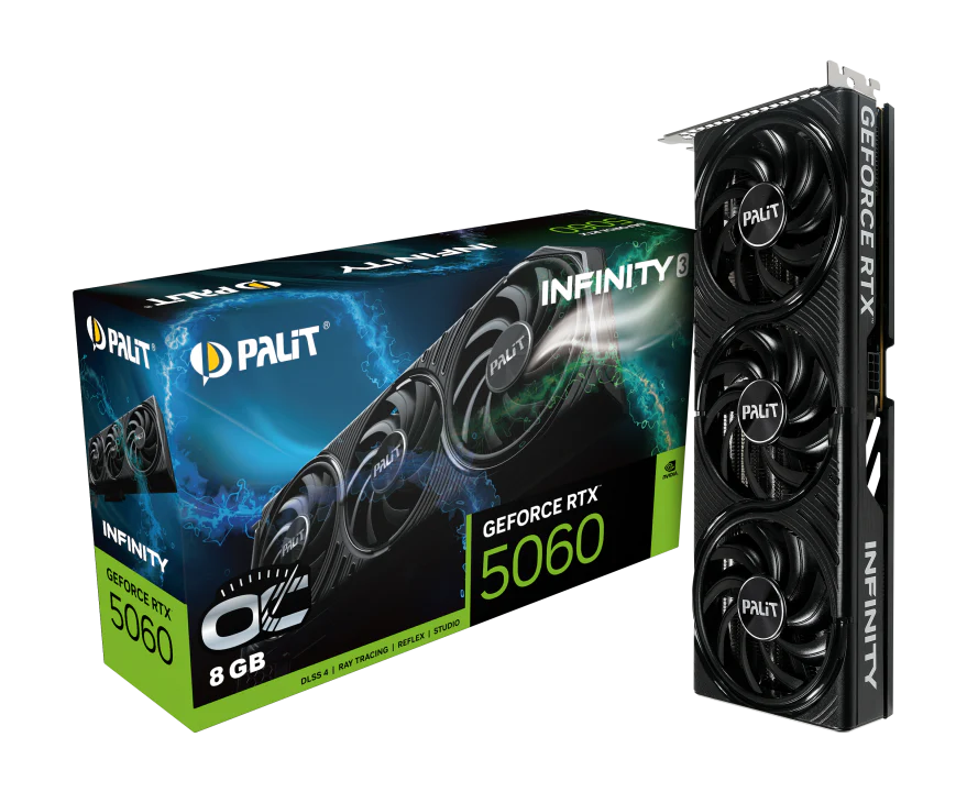 Palit RTX 5060 INFINITY 3 OC 8GB GDDR7