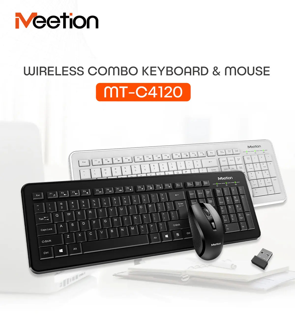 Meetion keyboard C4120 المتحدة للألكترونيات