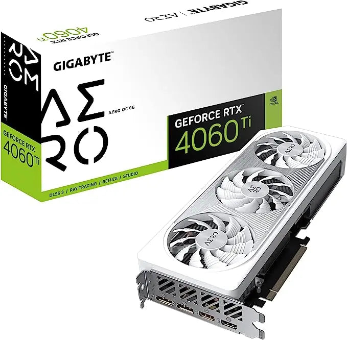 GIGABYTE RTX 4060 Ti AERO OC 8G - المتحدة للألكترونيات