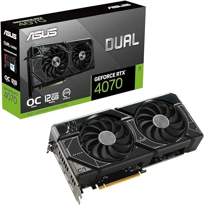 AS VGA DUAL RTX4070 O12G-T - المتحدة للألكترونيات
