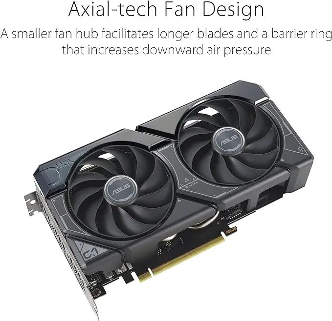 ASUS DUAL RTX 4060 8GB OC - المتحدة للألكترونيات