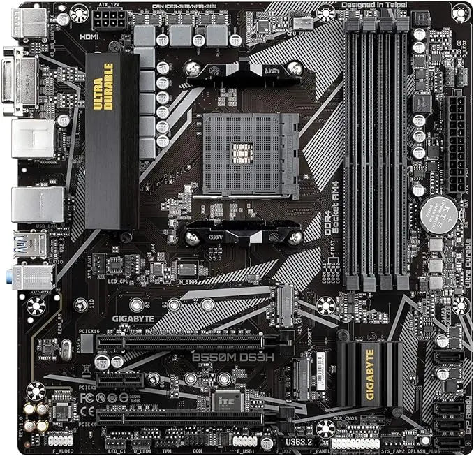 GIGABYTE B550M DS3H المتحدة للألكترونيات