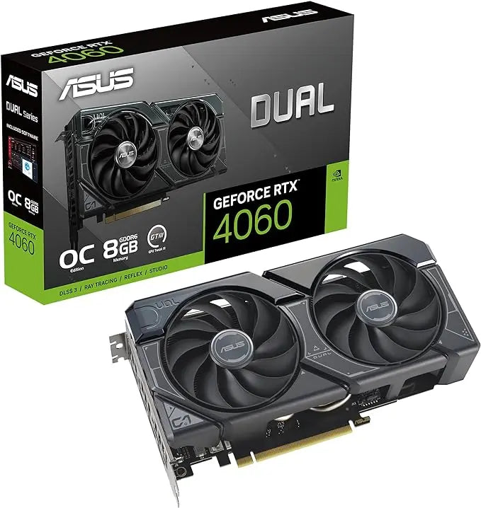 ASUS DUAL RTX 4060 8GB OC - المتحدة للألكترونيات