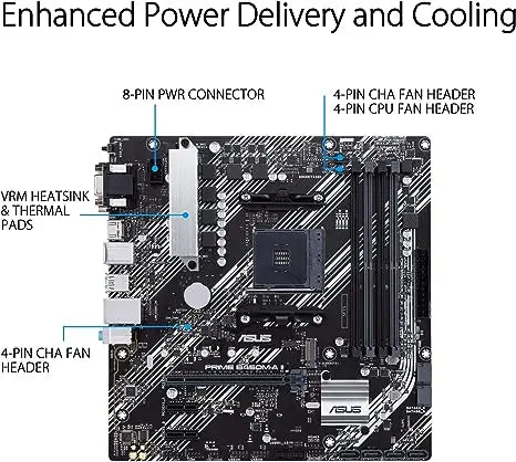 ASUS PRIME B450M-A II  المتحدة للألكترونيات