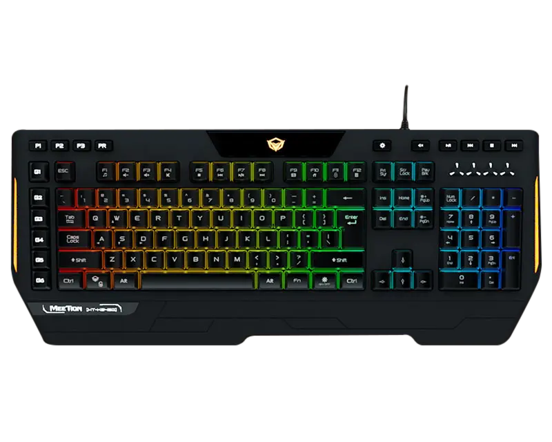MEETION Custom Macro Pro Membrane Gaming Keyboard K9420 المتحدة للألكترونيات