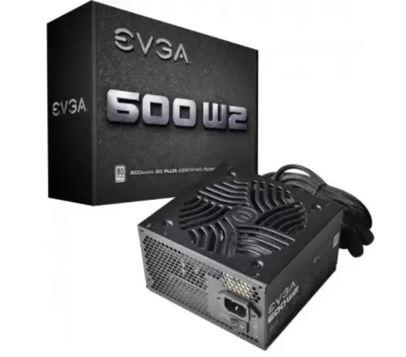 EVGA 600 W2 80+ White Power Supply 100-W2-0600-K3 بور سبلاي  المتحدة للألكترونيات