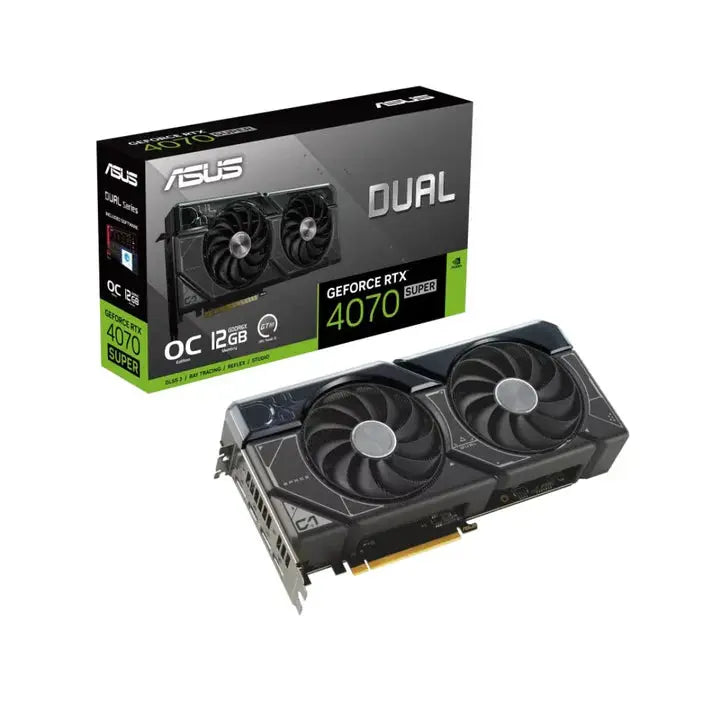 ASUS Dual GeForce RTX™ 4070 SUPER OC Edition 12GB GDDR6X  المتحدة للألكترونيات
