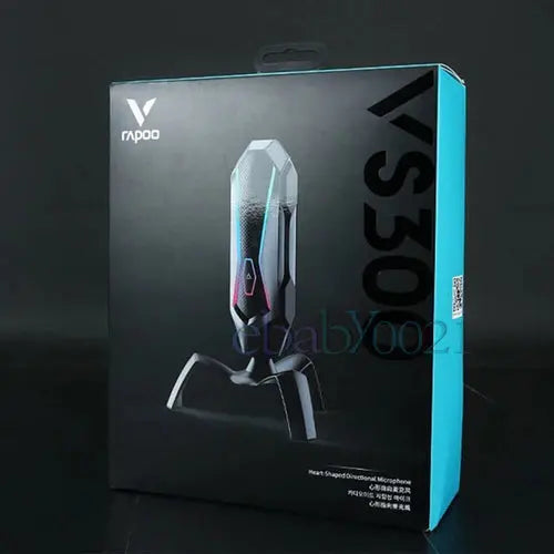 RAPOO VS300 Heart-shaped Directional Gaming Microphone RGB - المتحدة للألكترونيات