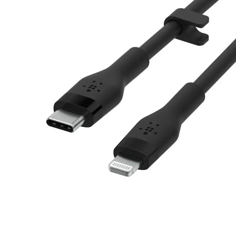 Belkin 1 m Lightning USB-C cable Black - المتحدة للألكترونيات
