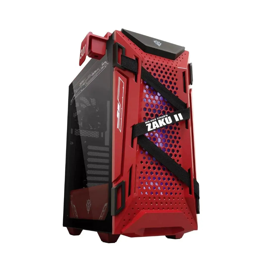 ASUS TUF Gaming GT301 Gundam ZAKU II Edition ATX Mid Tower Case كيس  المتحدة للألكترونيات