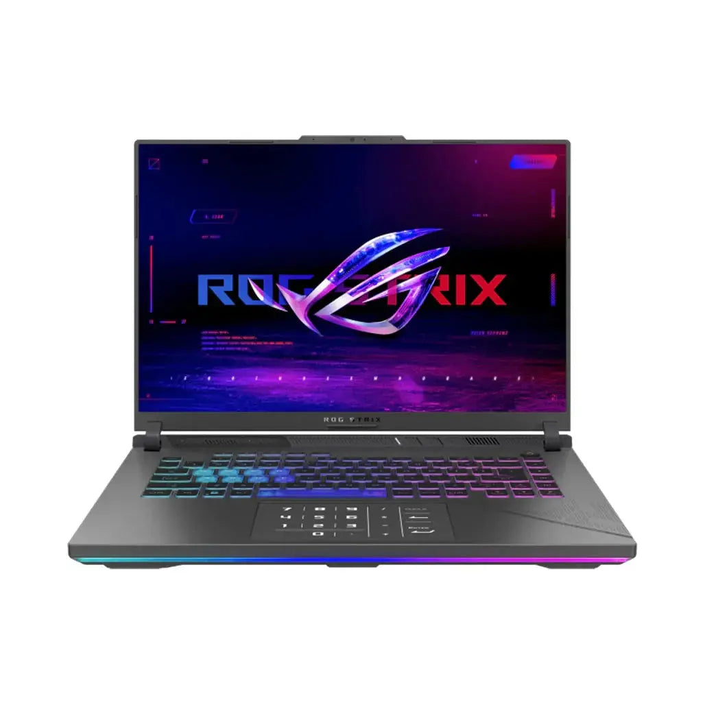 ASUS ROG Strix G16 G614JVR-N3129, Intel Core i9-14900HX, RAM 32GB, 1TB SSD NVMe, NVIDIA RTX 4060 8GB, 16.0 WUXGA 165Hz IPS, Eclipse Gray - المتحدة للألكترونيات