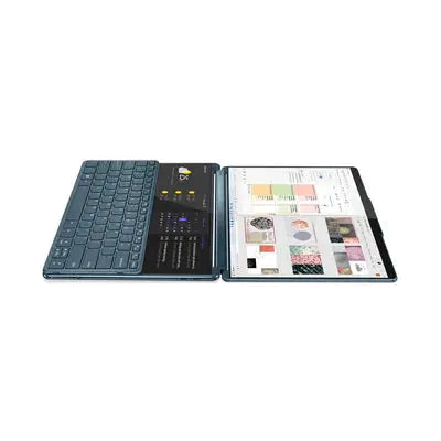 Lenovo Yoga Book 9 13IRU8 2x 13.3 بوصة 2.8K كمبيوتر محمول بشاشة لمس - Core i7-1355U - ذاكرة وصول عشوائي 16 جيجابايت - 1 تيرابايت SSD - مشترك - ويندوز 11 (Tidal Teal)  المتحدة للألكترونيات