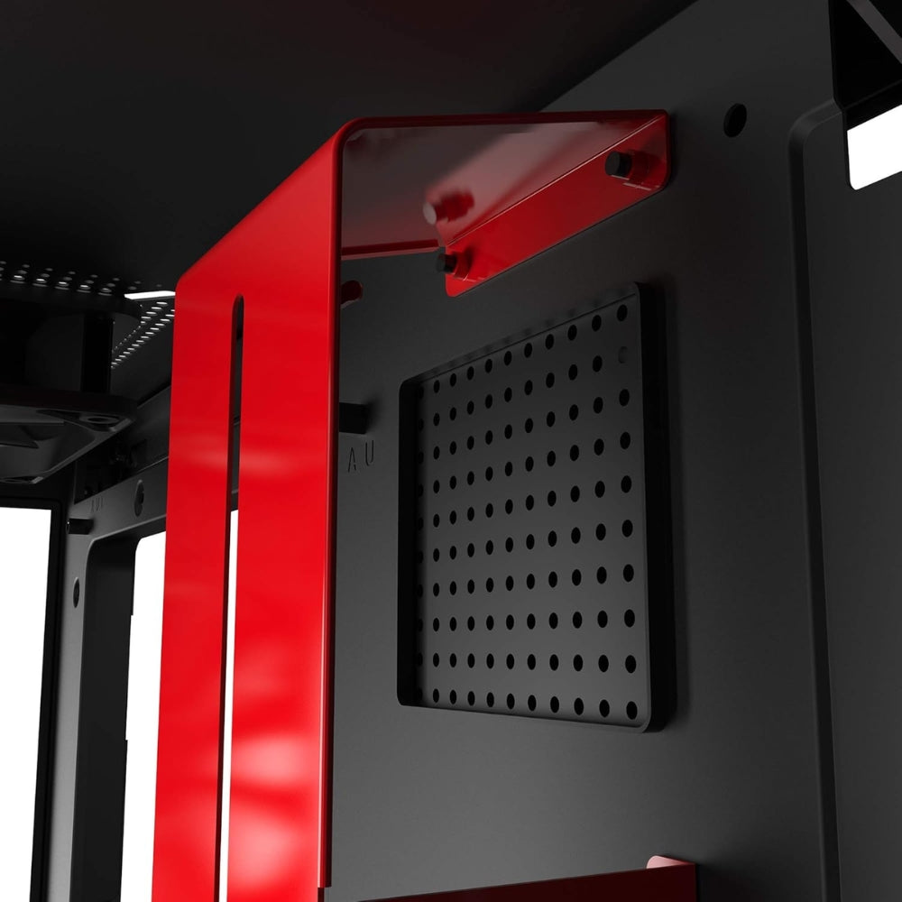 NZXT H510i MATTE GAMING MID-TOWER BLACK/RED CASE