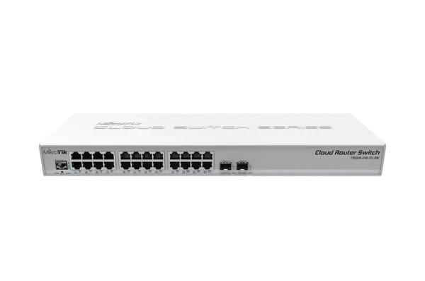 MikroTik Cloud Router Switch (CRS326-24G-2S+RM) - License Level 5 راوتر مايكرو تك - المتحدة للألكترونيات