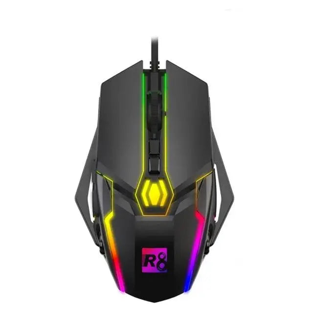 R8 1622 RGB Gaming Mouse ماوس - المتحدة للألكترونيات