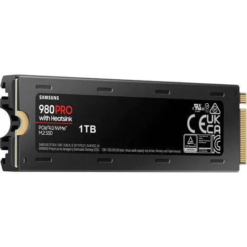 Samsung 980 PRO PCIe 4.0 x4 M.2 1TB Internal SSD with Heatsink هارد ام دوت تو - المتحدة للألكترونيات