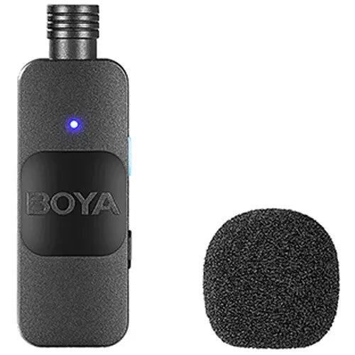 BOYA BY-V10 Ultracompact Wireless Microphone System with USB-C Connector for Mobile Devices (2.4 GHz)  المتحدة للألكترونيات