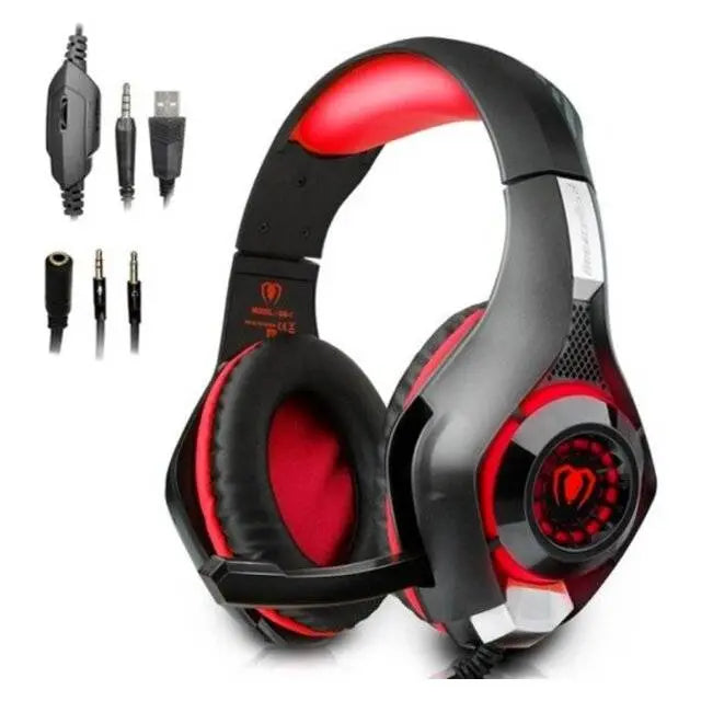 Beexcellent GM1 Headset (Red) - المتحدة للألكترونيات