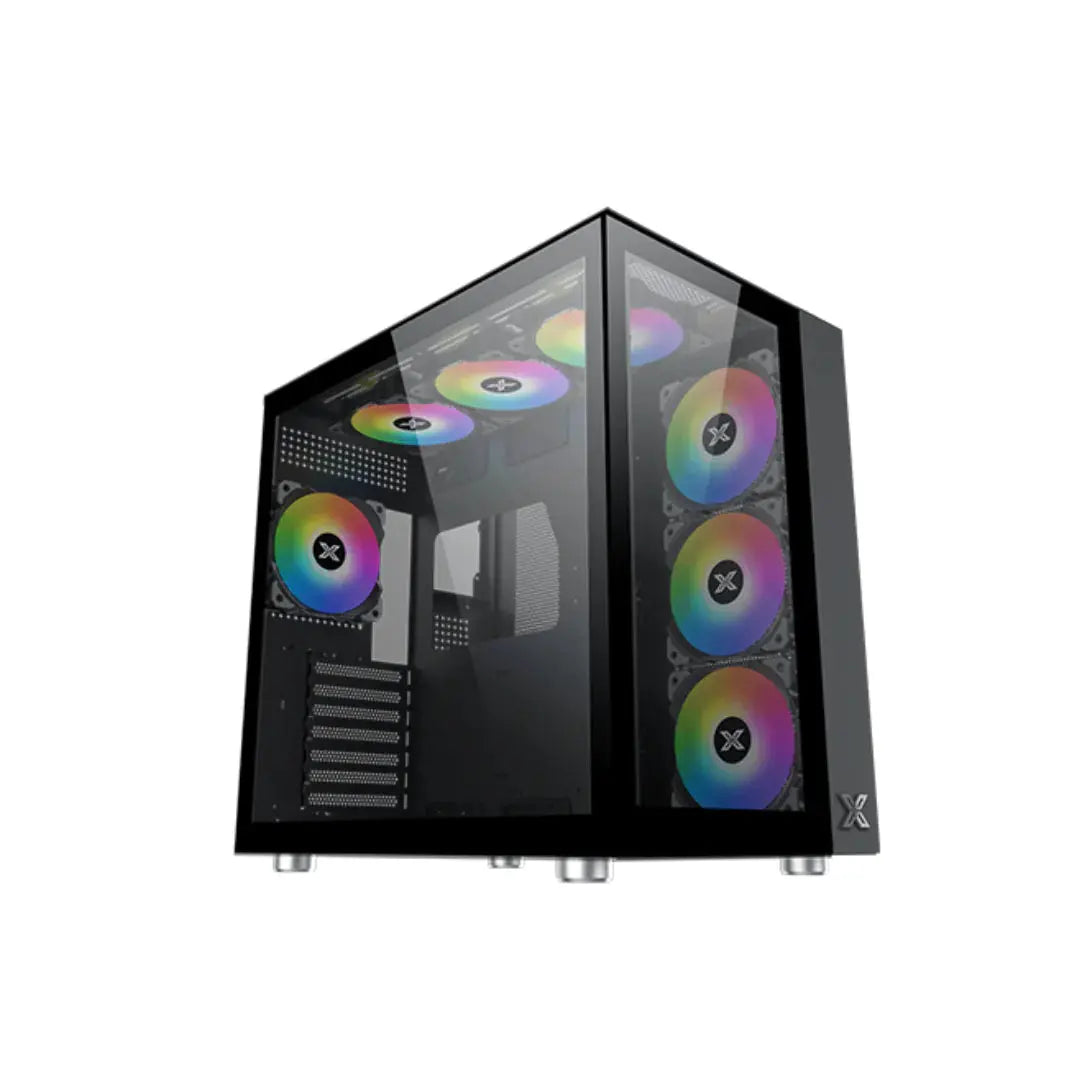 Xigmatek Aquarius Pro Mid Tower Case - Black كيس  المتحدة للألكترونيات