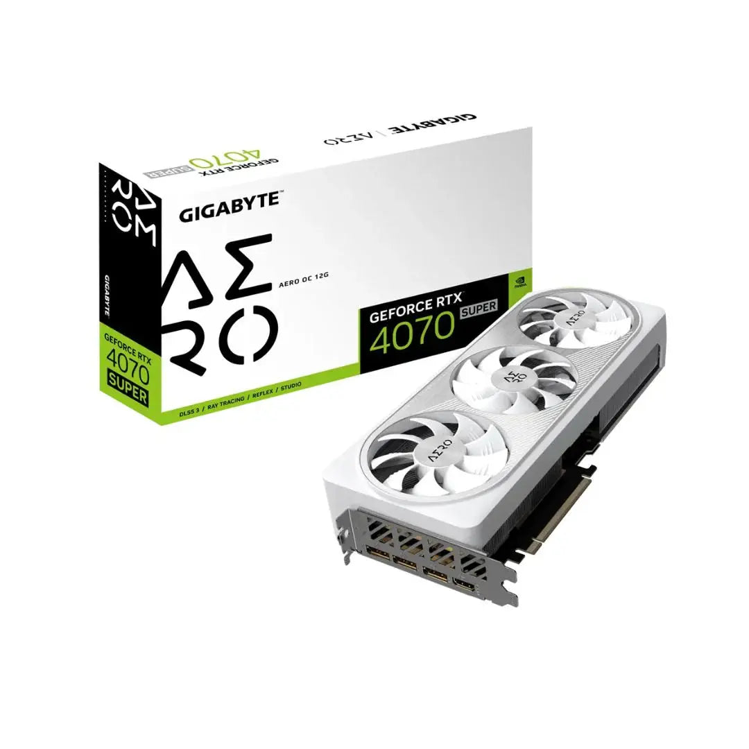 Gigabyte GeForce RTX™ 4070 SUPER AERO OC 12GB - المتحدة للألكترونيات