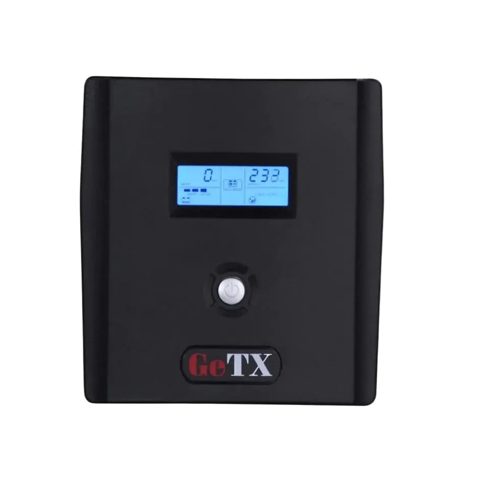 UPS GeTX GXK-1000-C (1000VA), Line interactive, LCD Battery 12v-7a *2 يوبي اس  المتحدة للألكترونيات