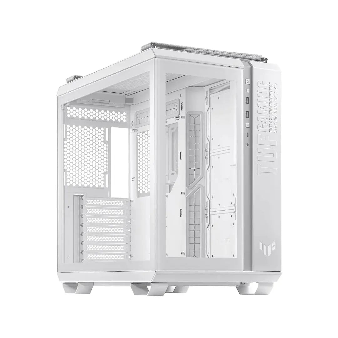 ASUS TUF Gaming GT502 Mid-Tower Case (White) كيس  المتحدة للألكترونيات