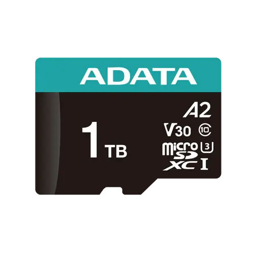 بطاقة ذاكرة ADATA Premier Pro SD 6.0 مع محول - 1 تيرابايت - microSDXC UHS-I  المتحدة للألكترونيات