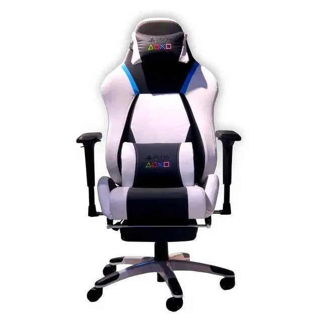 PS5 Gaming Chair (White, Black and Blue)  المتحدة للألكترونيات