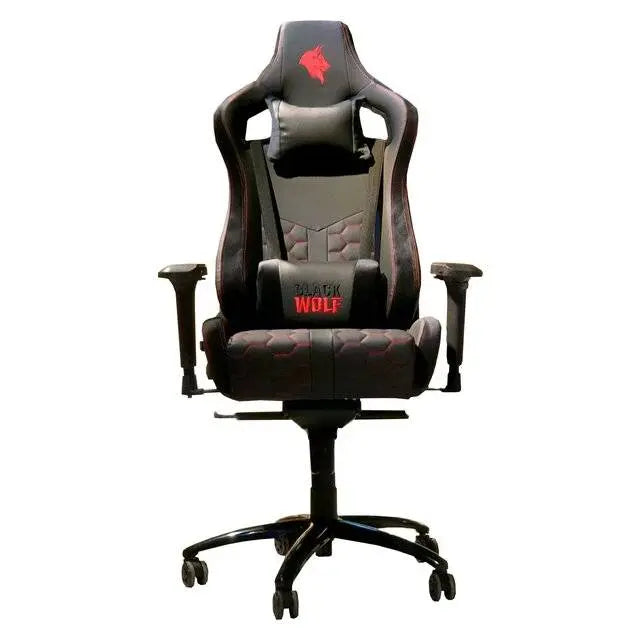 Black Wolf Gaming Chair (Black and Red)  المتحدة للألكترونيات