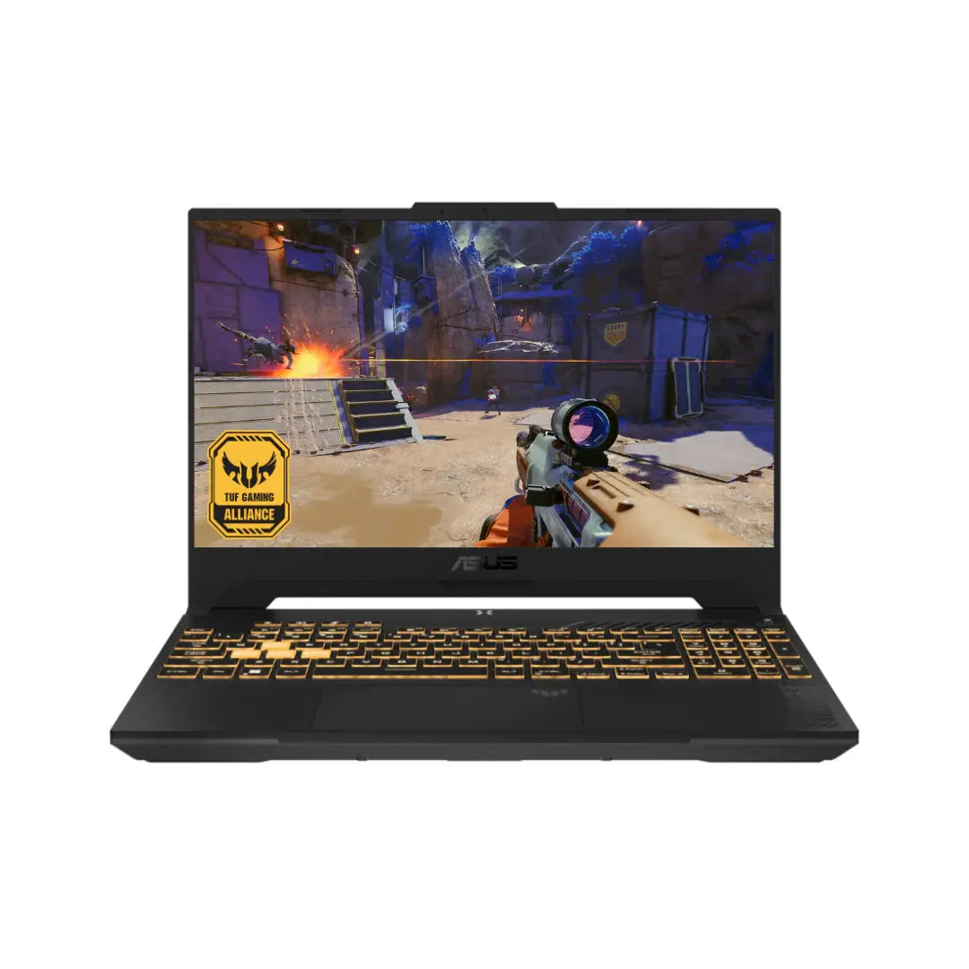 ASUS TUF GAMING F17 FX707VV-HX196, Intel Core i7-13620H, RAM 16GB, 512GB SSD, RTX 4060 8GB, 17.3 FHD IPS 144Hz, Mecha Gray  المتحدة للألكترونيات