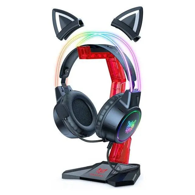 Onikuma ST-3 Headphone Stand (Red) - المتحدة للألكترونيات