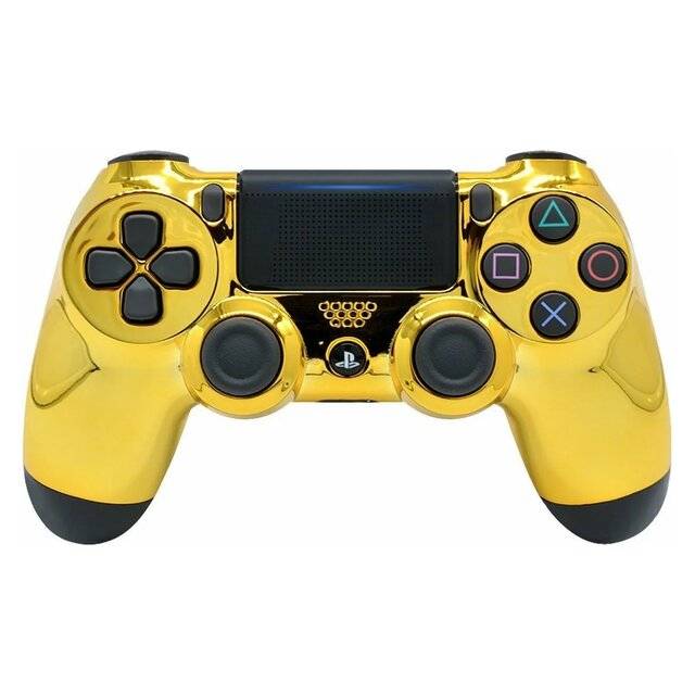 PS4 Wireless Controller (Gold Chrome)
