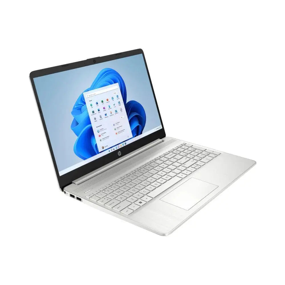 HP 15s-FQ2653TU, Core i7-1165G7, RAM 8GB, 512GB SSD, Intel Iris Xe, 15.6 IPS FHD, Silver - المتحدة للألكترونيات