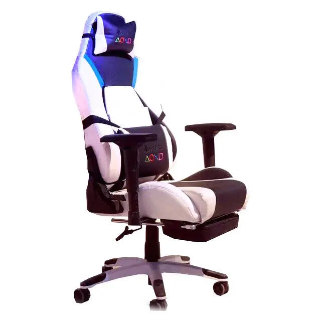 PS5 Gaming Chair (White, Black and Blue)  المتحدة للألكترونيات