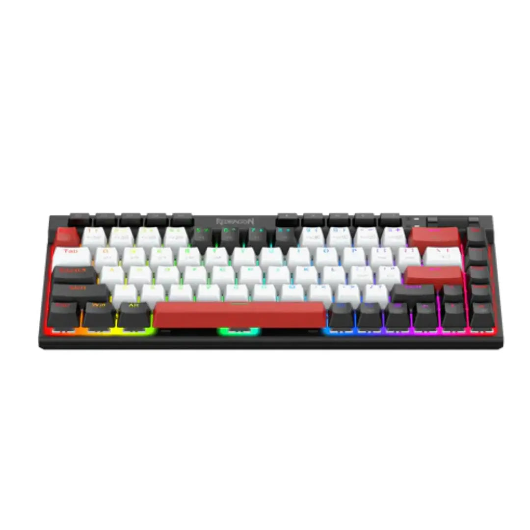 Redragon Magic-wand Mini K635WBR-RGB-PRO 75% Wireless & Bluetooth Mechanical Keyboard كيبورد ريدراكون  المتحدة للألكترونيات