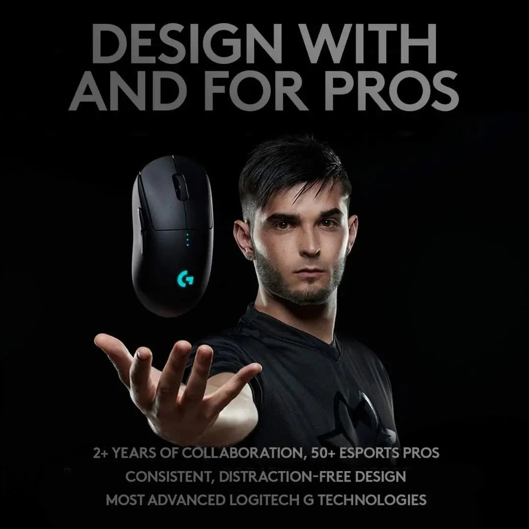 Logitech G Pro Lightspeed Wireless Gaming Mouse ماوس لوجتك  المتحدة للألكترونيات