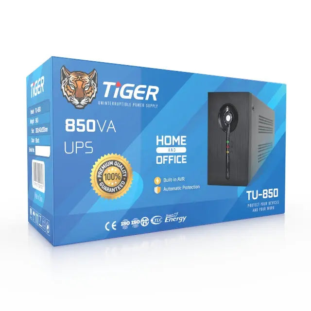 Tiger UPS 850VA (TU-850) - المتحدة للألكترونيات