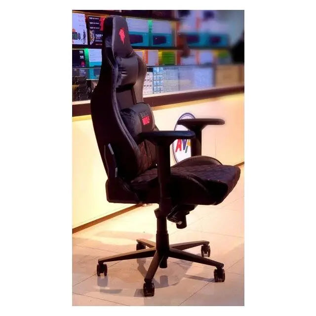 Black Wolf Gaming Chair (Black and Red)  المتحدة للألكترونيات