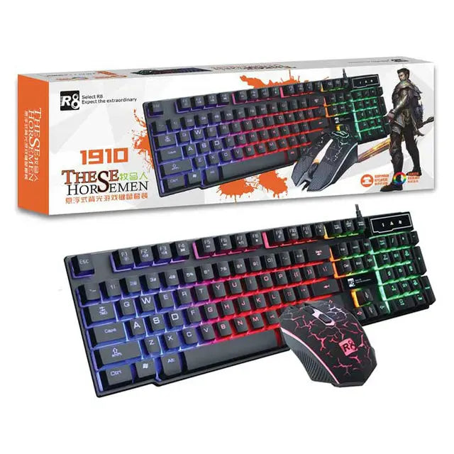 R8 1910 Keyboard and Mouse Kit - المتحدة للألكترونيات