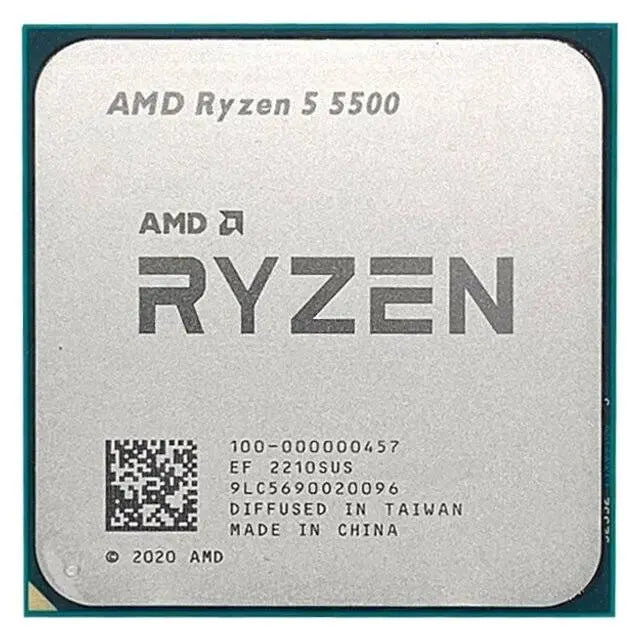 AMD Ryzen 5 5500 CPU (Tray)  المتحدة للألكترونيات