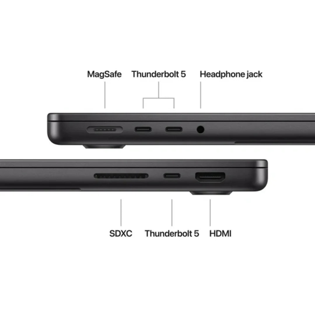 Apple MacBook Pro MX2H3AB/A - A3401, Apple M4 Pro (12 Core), RAM 24GB, SSD 512GB, GPU (16‑core), 14.2 (3024x1964) Liquid Retina XDR Screen, Space Black