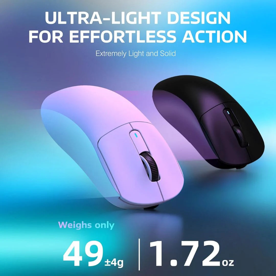 ATTACK SHARK X3 Wireless Gaming Mouse - White