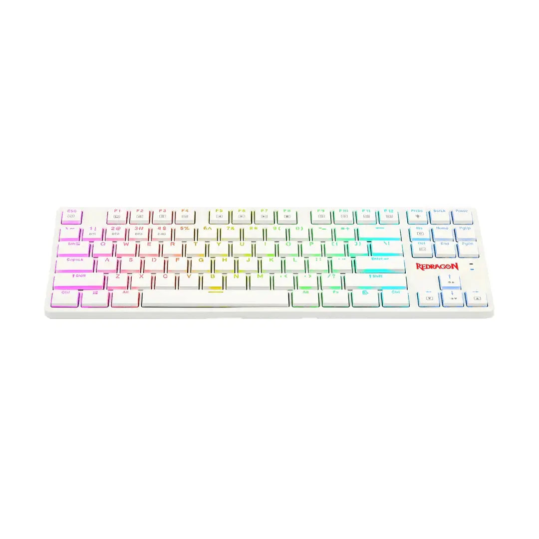 Redragon K539 Anubis 80% Wireless RGB Mechanical Keyboard - White كيبورد ريدراكون  المتحدة للألكترونيات