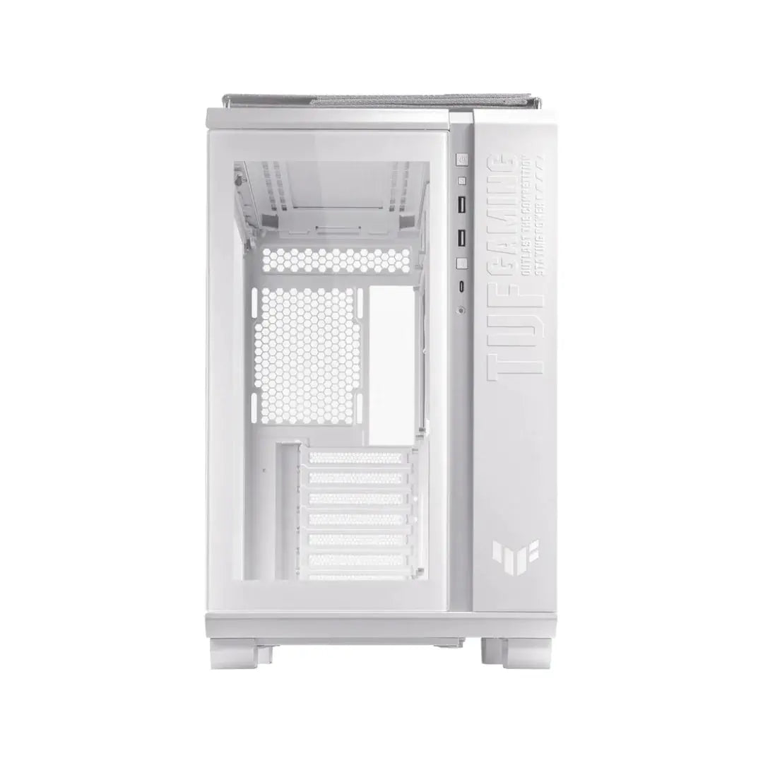 ASUS TUF Gaming GT502 Mid-Tower Case (White) كيس  المتحدة للألكترونيات