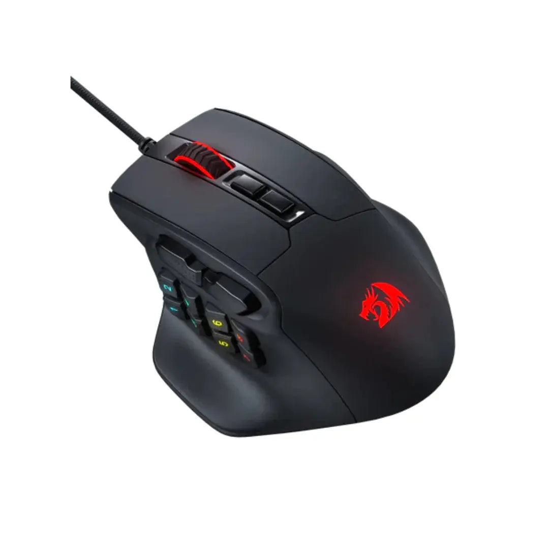 Redragon M811 Aatrox MMO Wired Gaming Mouse ماوس ريدراكون  المتحدة للألكترونيات