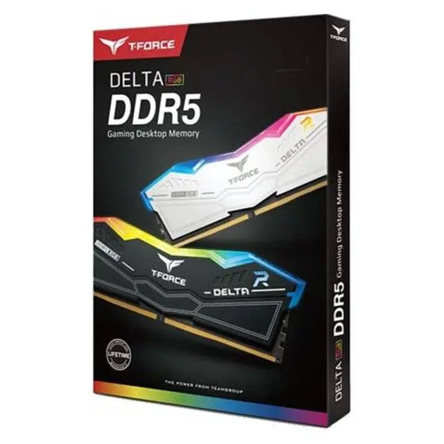 T-Force Delta 32GB RGB (2 x 16GB) DDR5 6000MHz RAM (Black)  المتحدة للألكترونيات